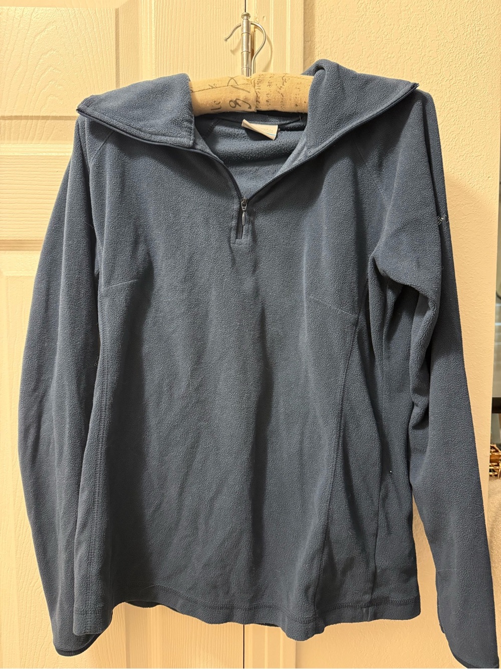 Columbia Women's Slate Blue Quarter-Zip Fleece Pullover